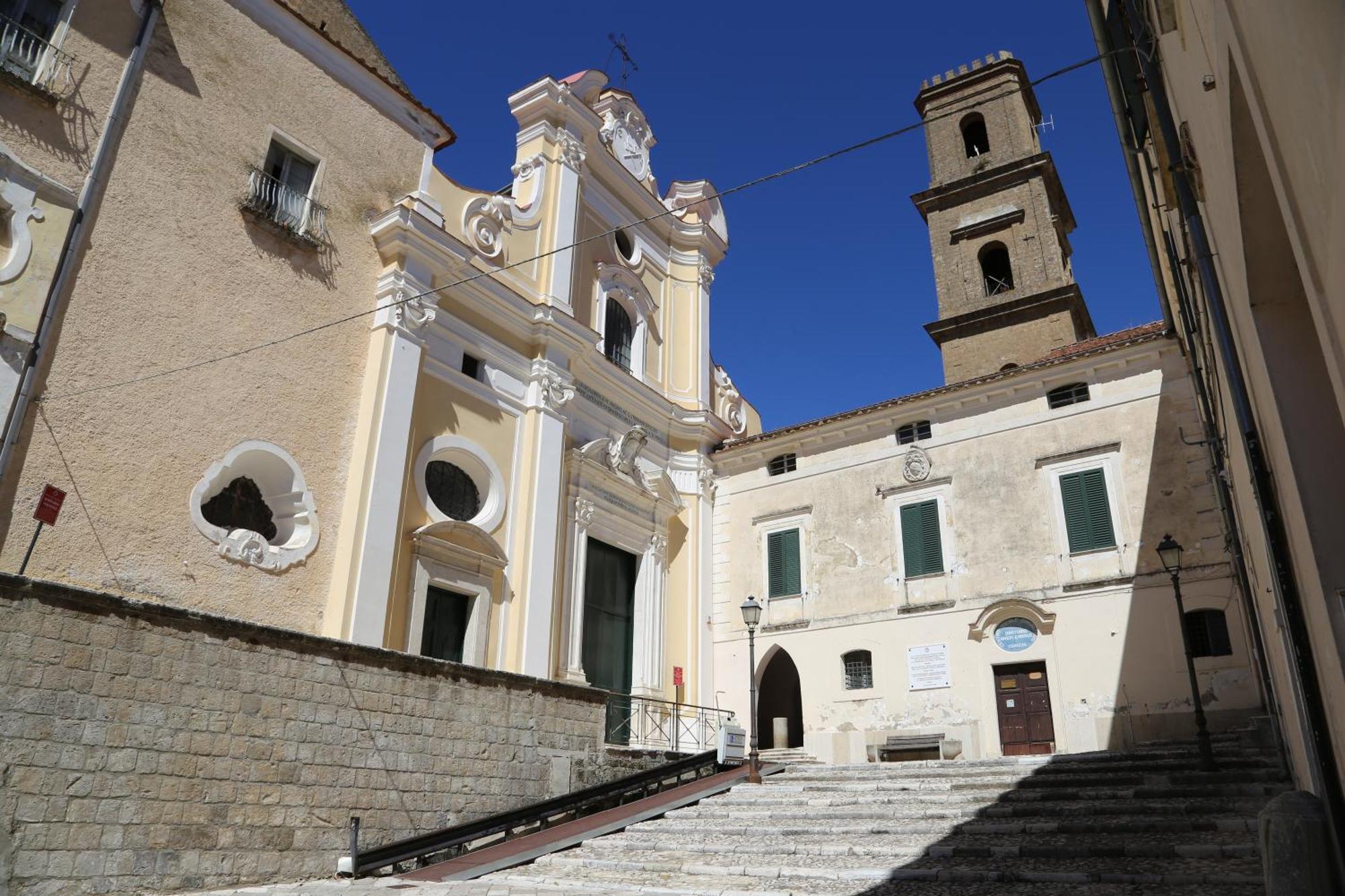 La Masseria Pietramarmo Caiazzo - App To Con Vista Exterior photo